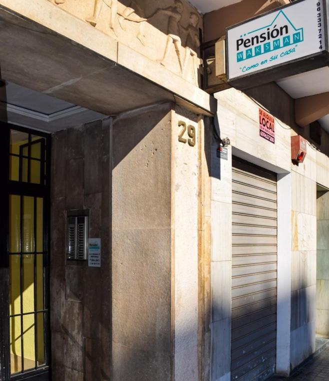 Pension Waksman บาเลนเซีย ภายนอก รูปภาพ